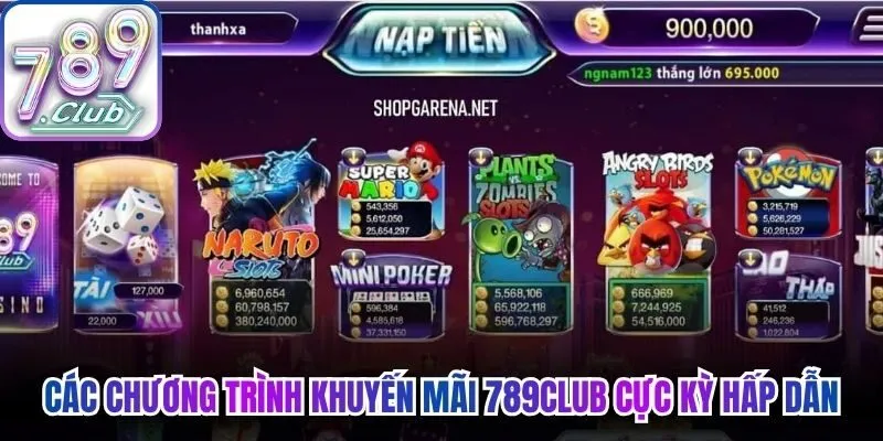 Các chương trình khuyến mãi 789Club cực kỳ hấp dẫn