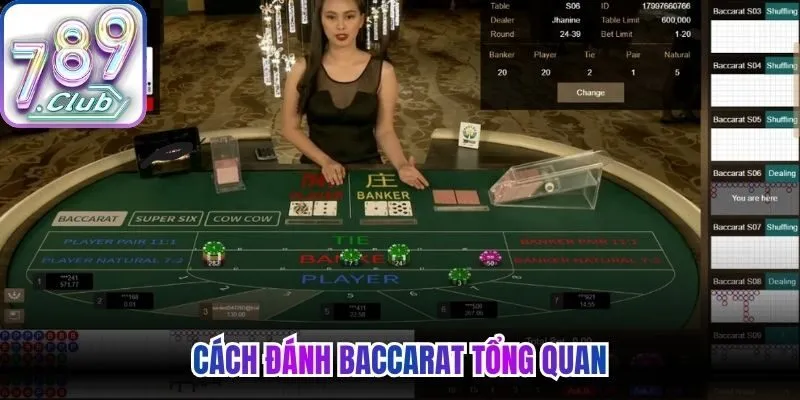 Cách đánh Baccarat tổng quan