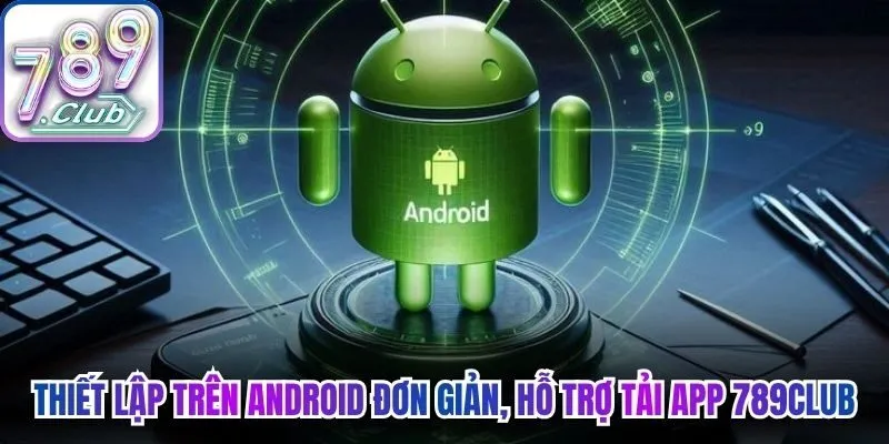 Thiết lập trên Android diễn ra đơn giản, hỗ trợ tải app 789Club