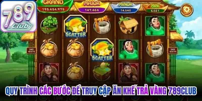 Quy trình các bước để truy cập đúng tựa game